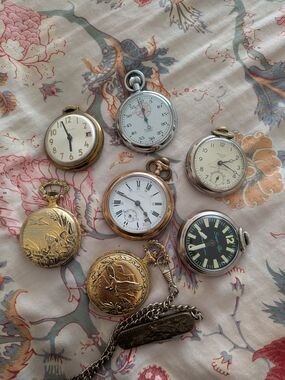 Pocket Watch Collection Lot
